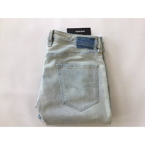 $228 Diesel Men's Larkee-Beex-R 084TK Regular Tapered Light Jeans Size W27 X L32 - Picture 5 of 12